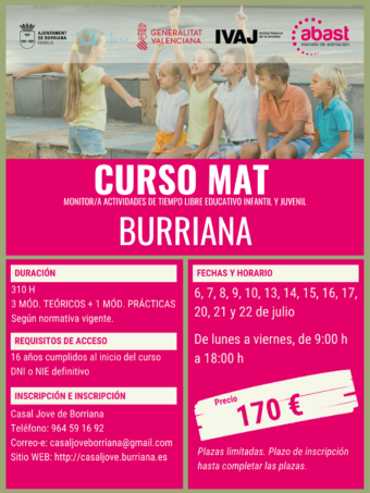 CURSO MAT BURRIANA 2026
