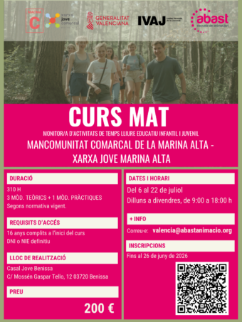 VAL- CURS MAT MARINA ALTA 2026