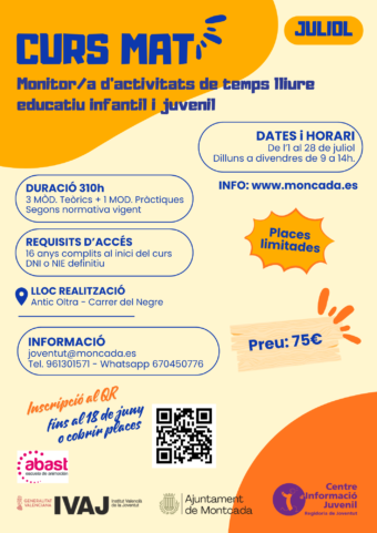 Cartell Curs MAT 2026