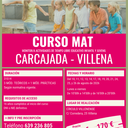 CST - CURSO CARCAJADA VILLENA 2026