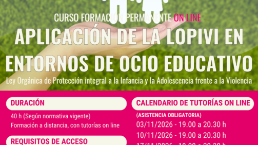 CARTEL 2026FPO6 - LOPIVI EN ENTORNOS DE OCIO EDUCATIVO